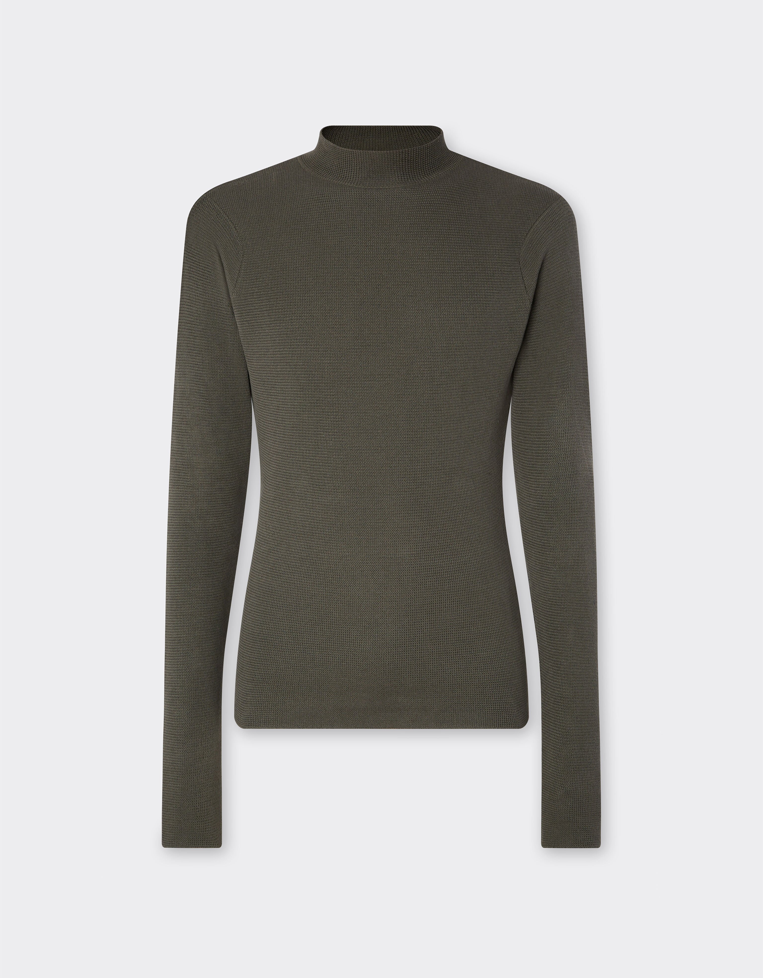 Ferrari Silk jumper Loden Green 49783f