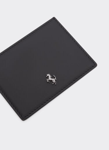 Second Life leather card case Ferrari Second Life leather card case Black 21435f