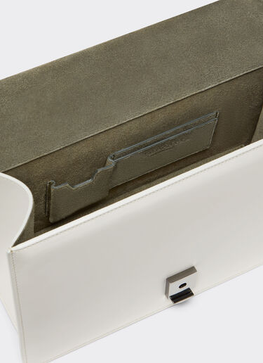 Ferrari Ferrari GT handbag in leather Ecru 21361f