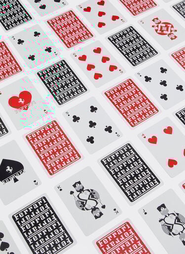 Ferrari Set of playing cards Black 22061f