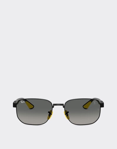Ferrari Ray-Ban pour Scuderia Ferrari RB8329M en métal noir avec verres gris dégradé Nero LA0JVf