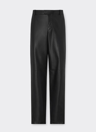 Ferrari Trousers in nappa leather Black 21642f