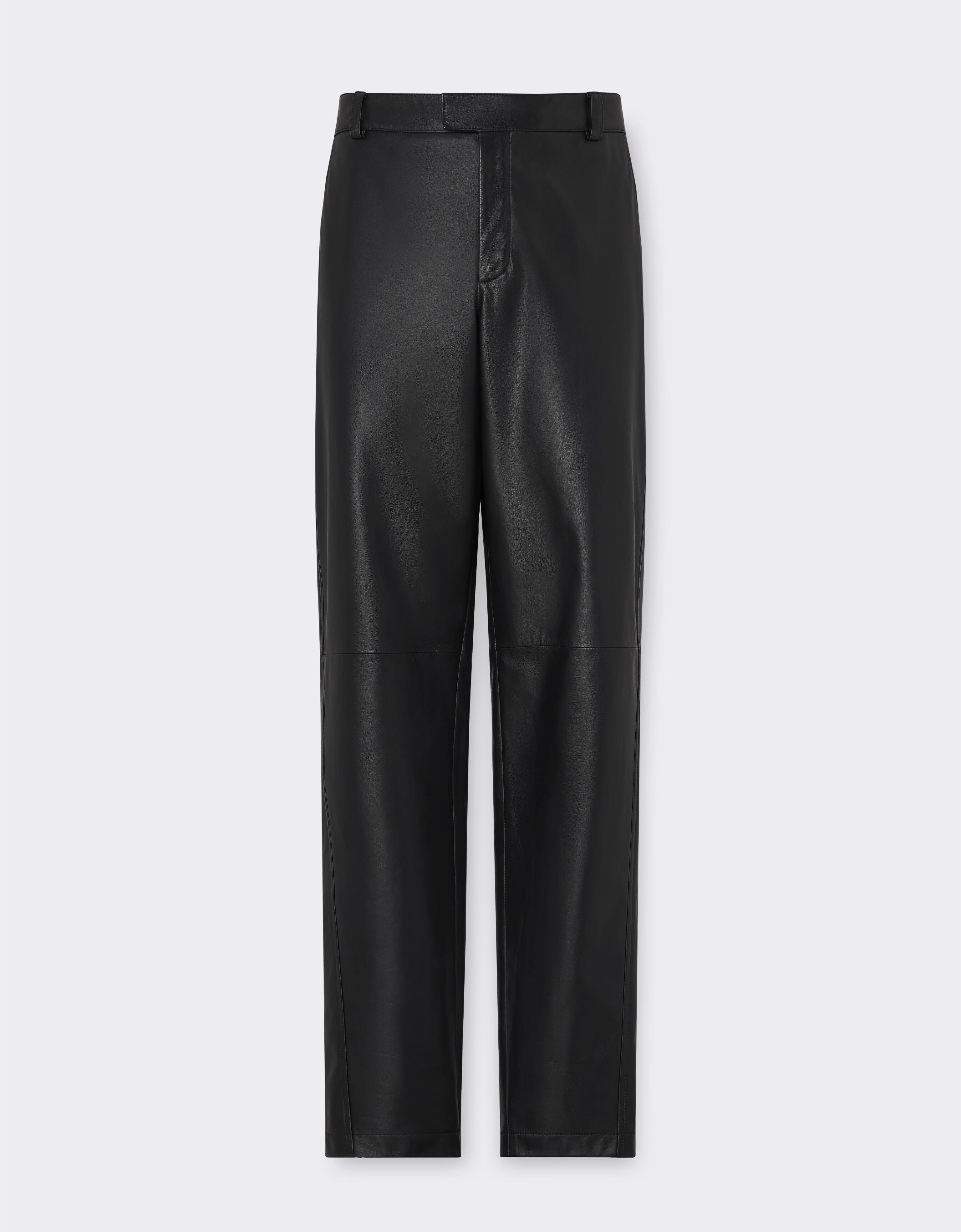 Ferrari Trousers in nappa leather Black 21642f