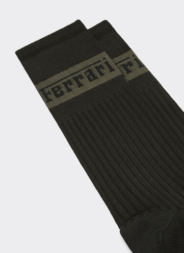 Ferrari Socks with Ferrari maxi logo Black 20741f