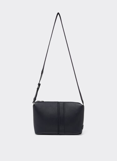 Ferrari Shoulder bag in tumbled leather Navy 22123f