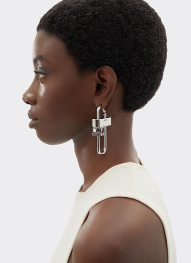 Pendientes de metal Ferrari Pendientes de metal Cromo Lucido 51179f