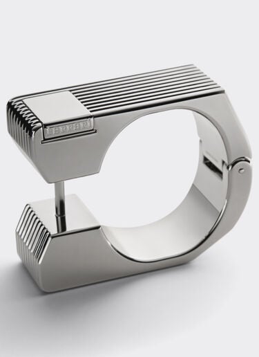 Ferrari Textured metal bracelet Cromo Lucido 51339f