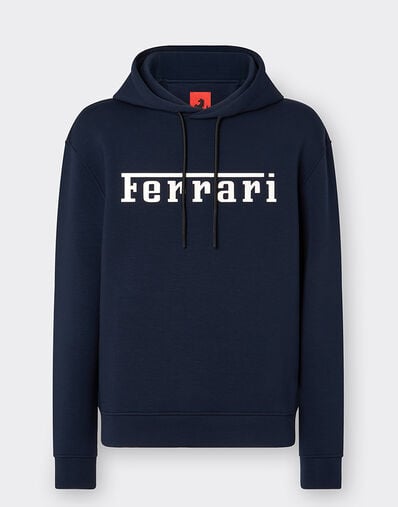 Ferrari Scuba sweatshirt with Ferrari logo Navy 47819f
