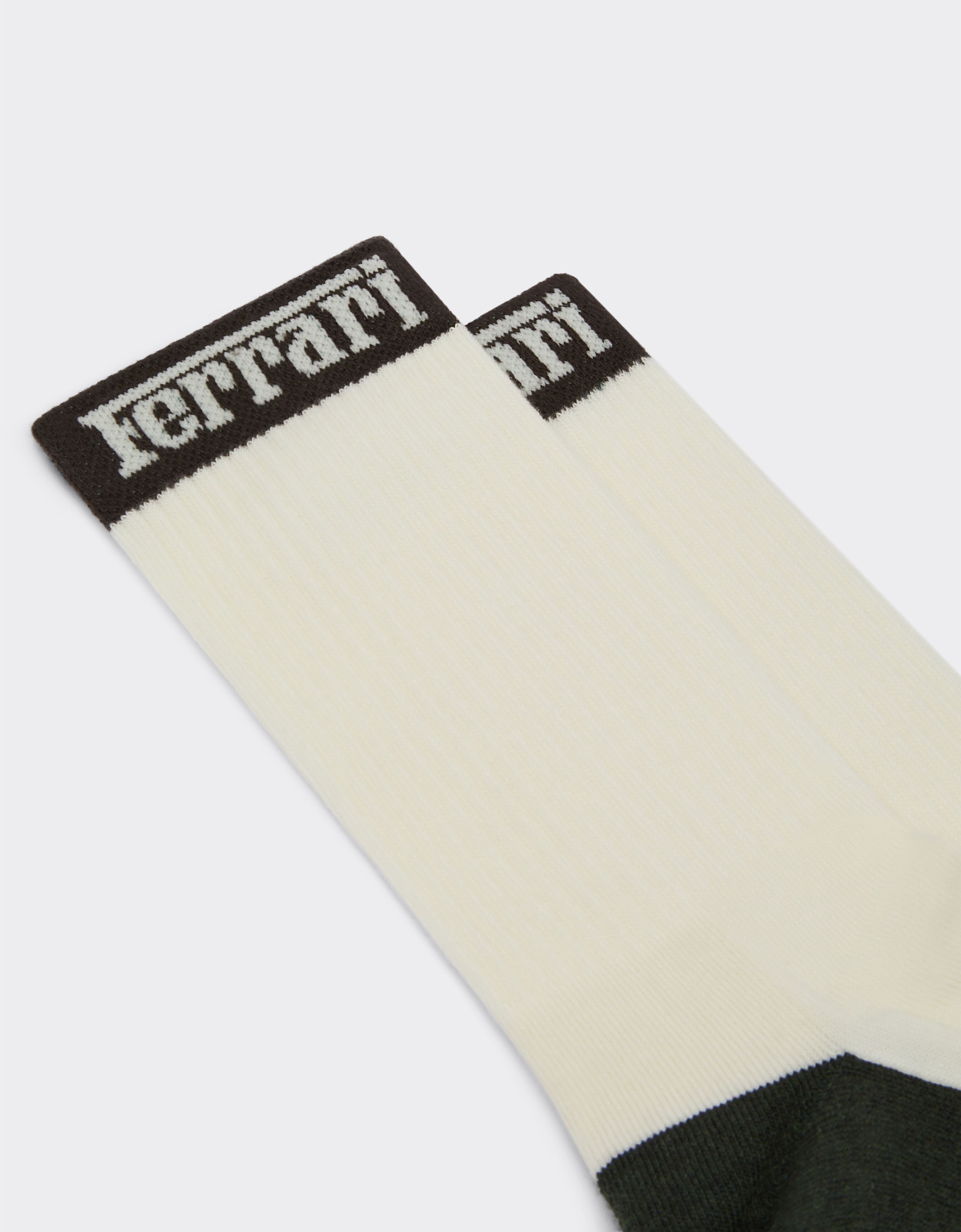 Ferrari Ferrari cotton terry socks Marfil 21354f