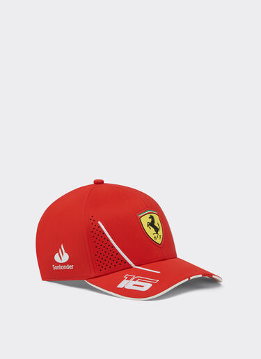 Ferrari 2024 Scuderia Ferrari チーム レプリカ キャップ ルクレール Rosso Corsa F1135f