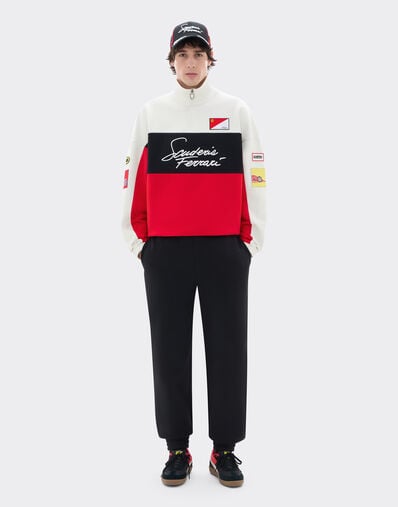 Ferrari Scuderia Ferrari cotton sweatshirt Black SJMSW0042JCO0039f
