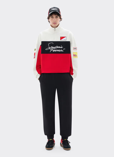 Ferrari Scuderia Ferrari cotton sweatshirt Black SJMSW0042JCO0039f