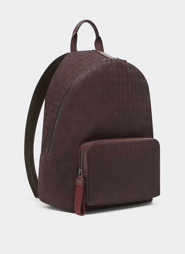 Q-Cycle® jacquard backpack with Cavallino pattern Ferrari Q-Cycle® jacquard backpack with Cavallino pattern Mahogany 49136f