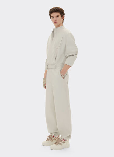 Ferrari Ferrari x Charles Leclerc cotton jumpsuit Ecru 22258f