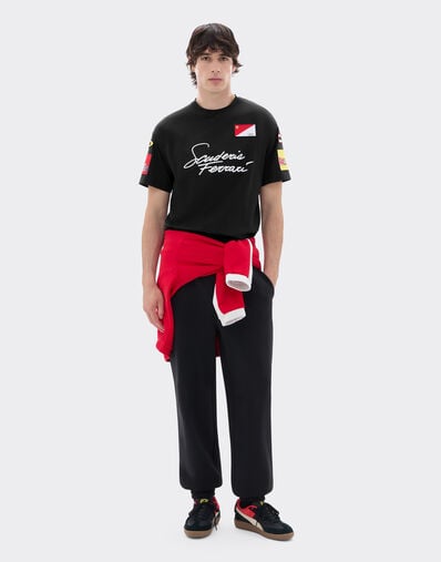 Ferrari Scuderia Ferrari cotton T-shirt Rosso Corsa SJMTH0040JCO0039f