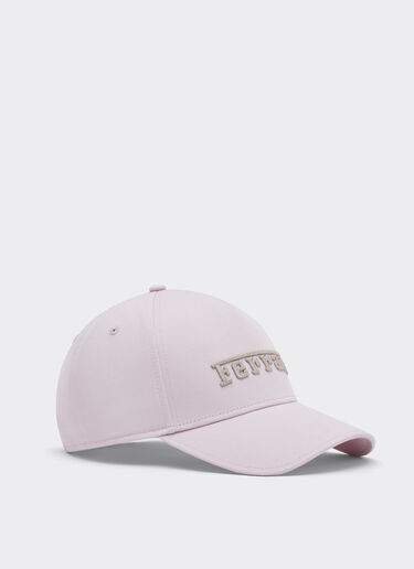 Ferrari Baseball cap with embroidered Ferrari logo Wisteria 22825f