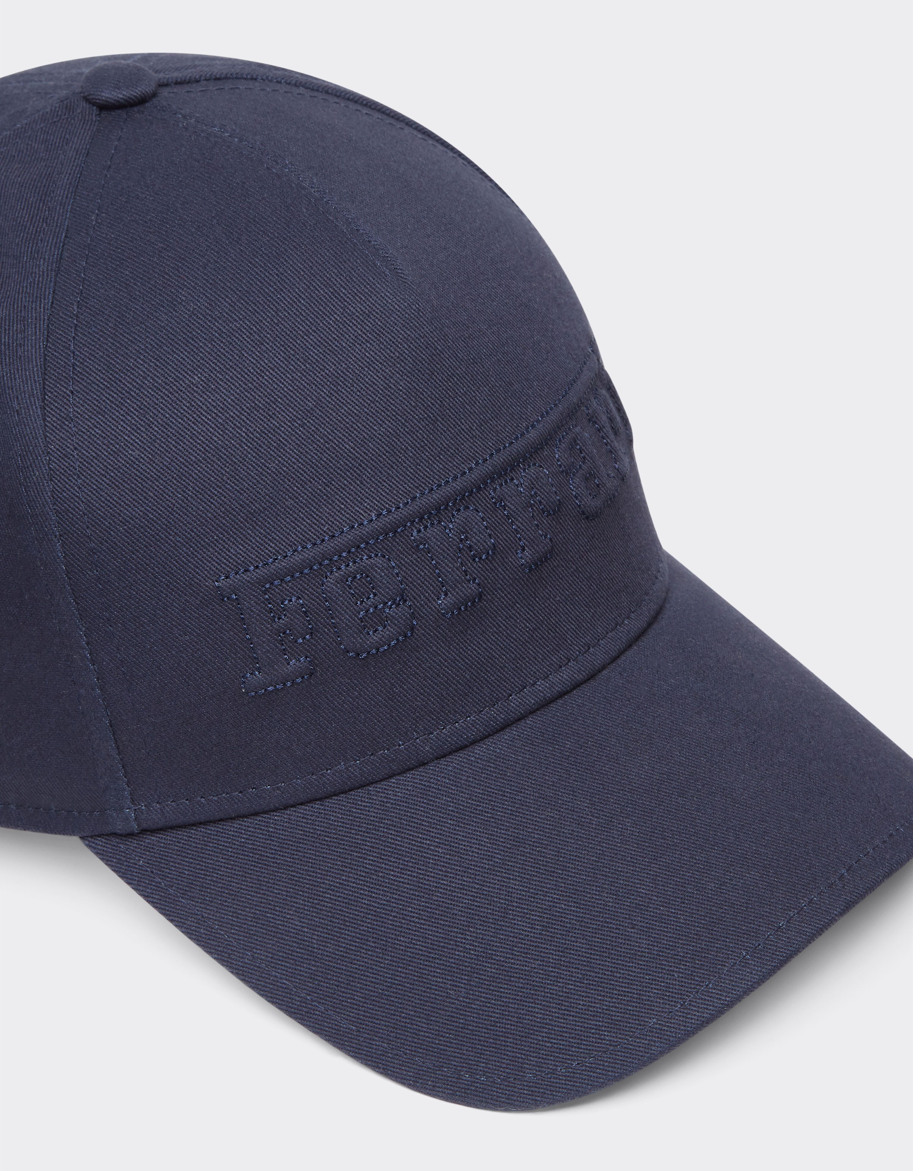 Ferrari Baseball cap with embroidered Ferrari logo Navy 21342f