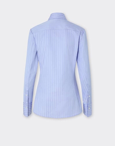 Ferrari Ferrari Monogram pattern shirt Oxford Blue 50986f