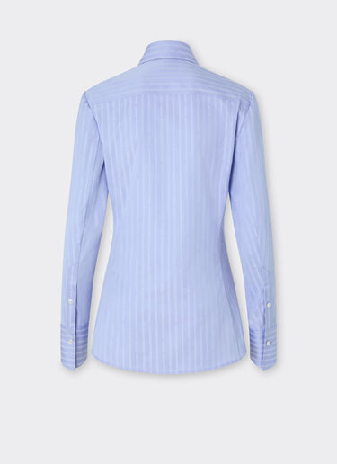 Ferrari Ferrari Monogram pattern shirt Oxford Blue 50986f