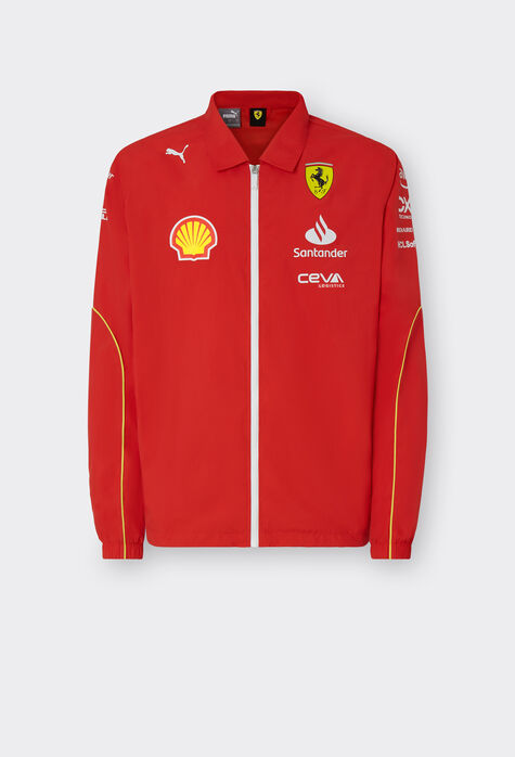 Ferrari 2024 Scuderia Ferrari Team Replica Soft-Shell jacket Rosso Corsa F1146f