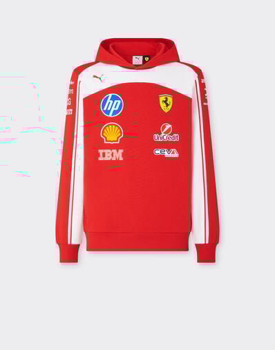 Ferrari Replica 2026 Puma Hoodie for Scuderia Ferrari HP Red LA0HAf