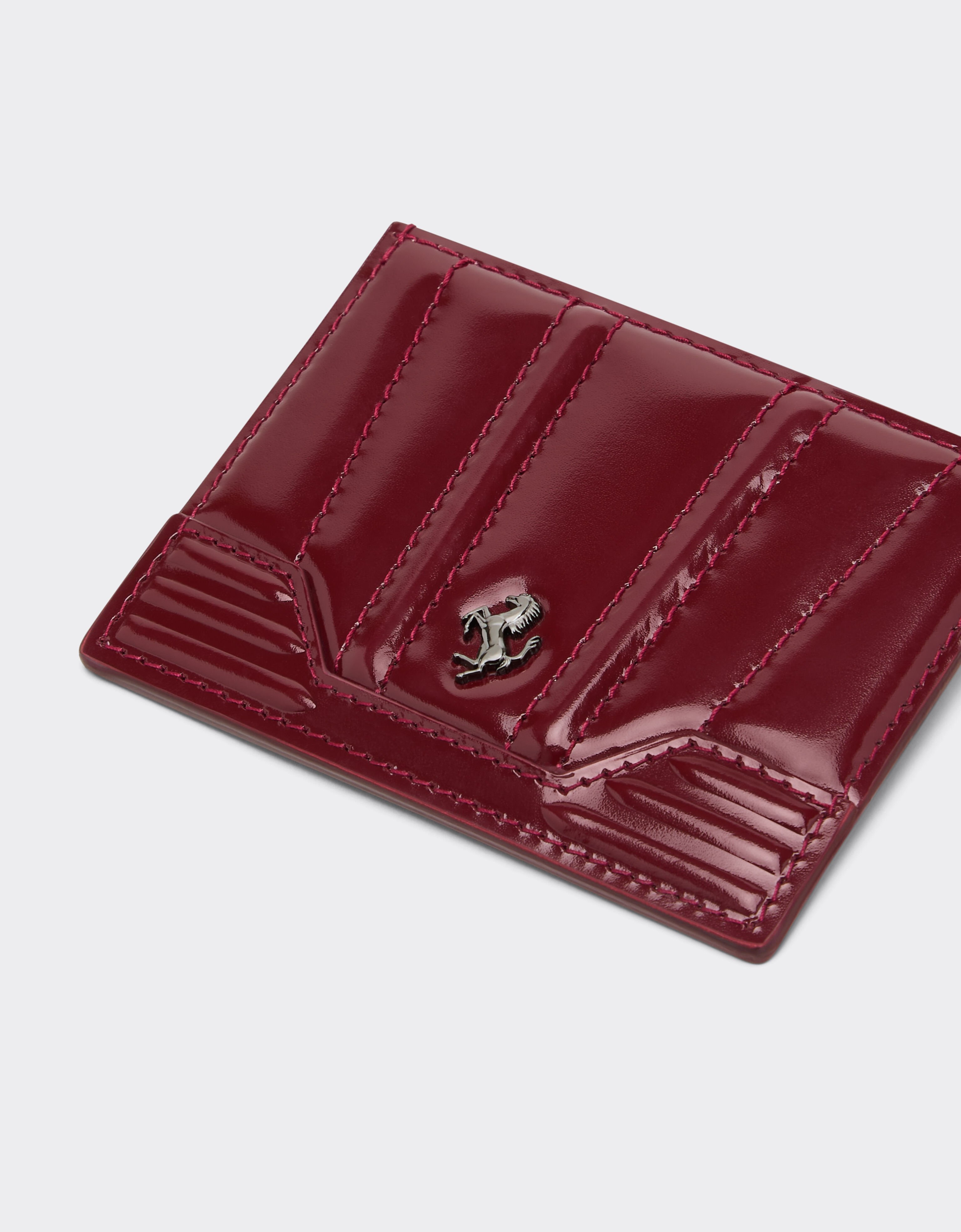 Ferrari Ferrari GT glossy leather card holder Cherry 49217f