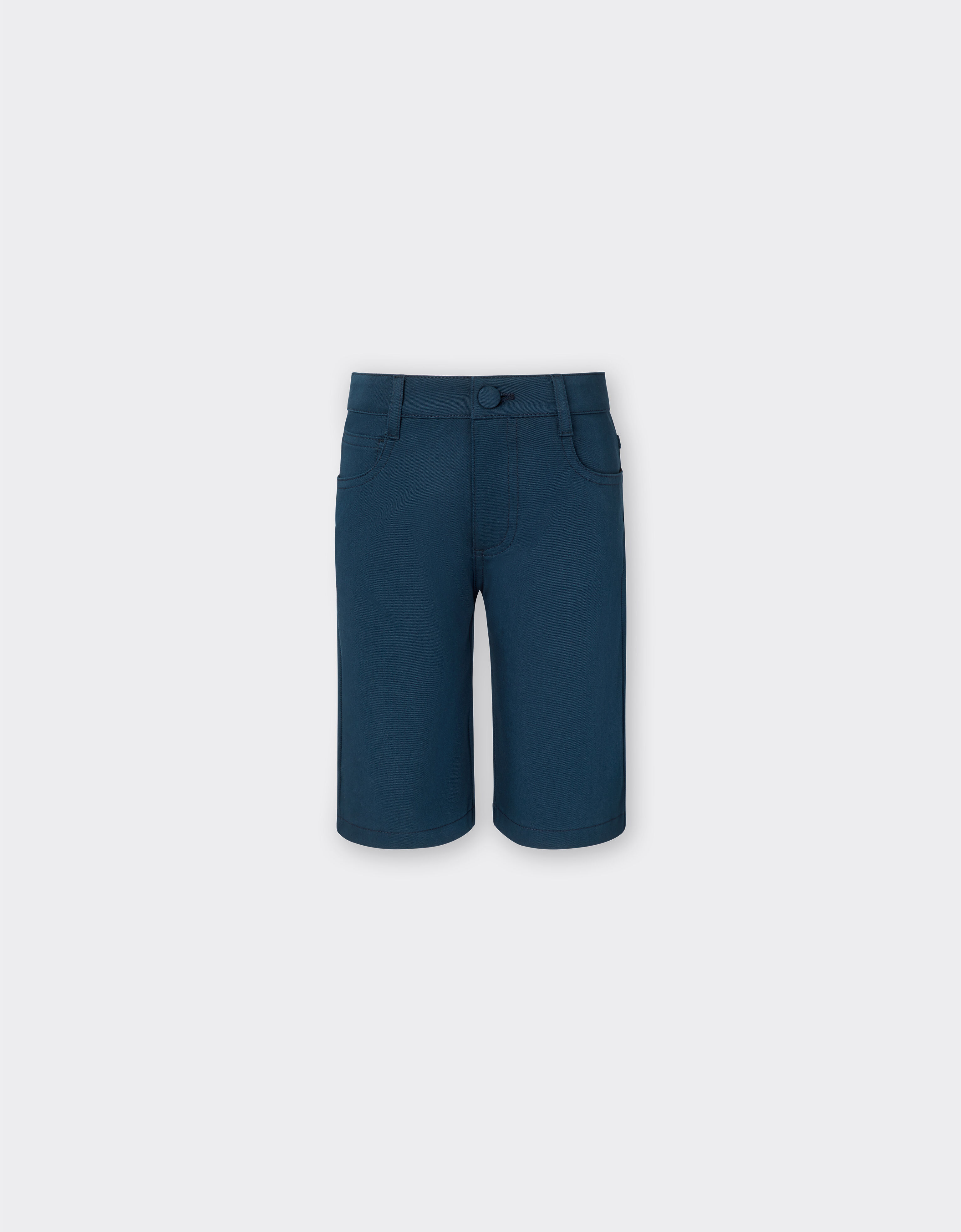 Ferrari Children’s Bermuda shorts in organic cotton Rosso Corsa 46998fK