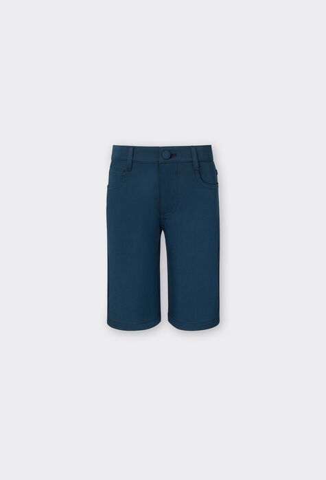 Ferrari Children’s Bermuda shorts in organic cotton Antique Blue 20160fK