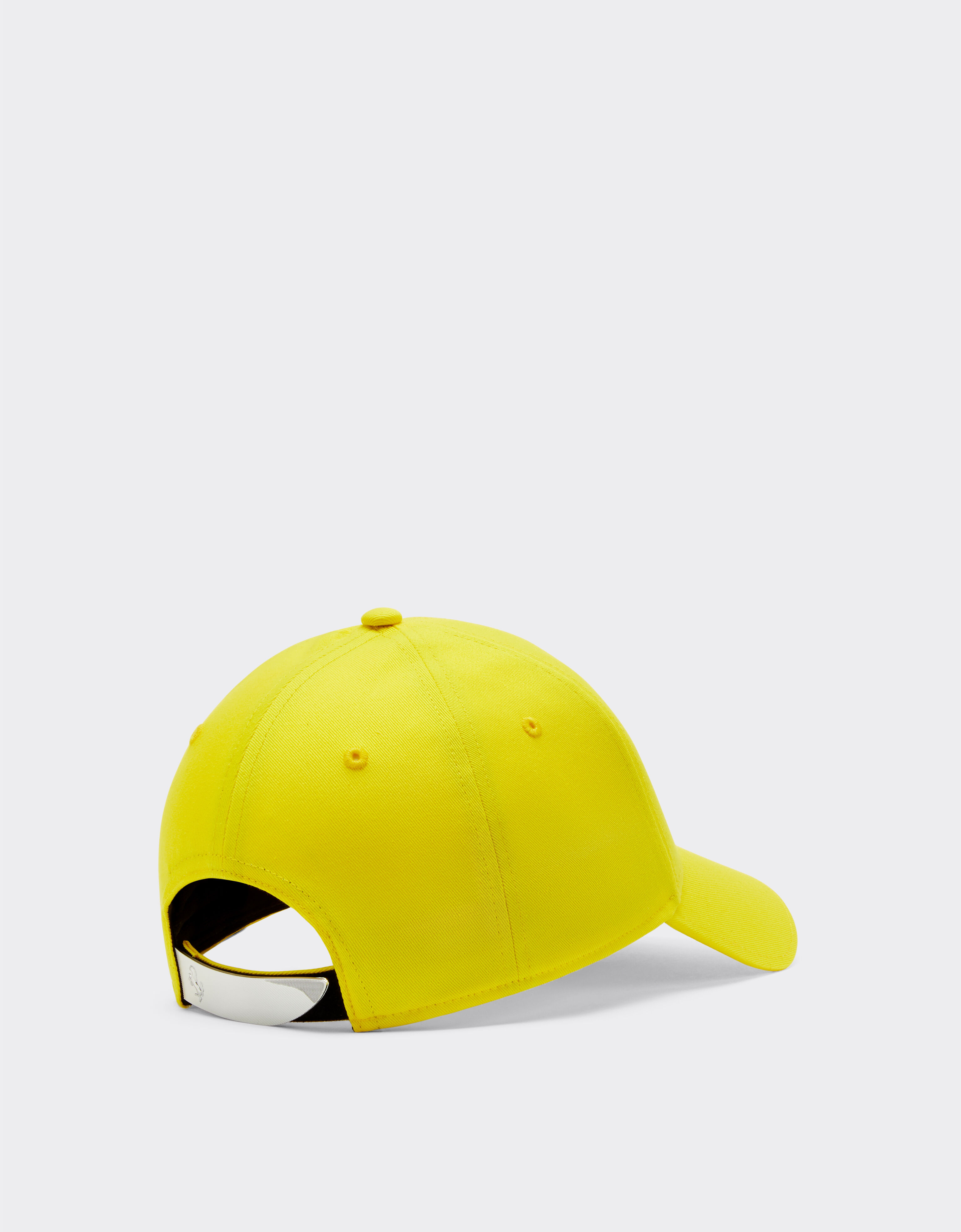 Ferrari Baseball hat with rubberised logo Giallo Modena 20403f