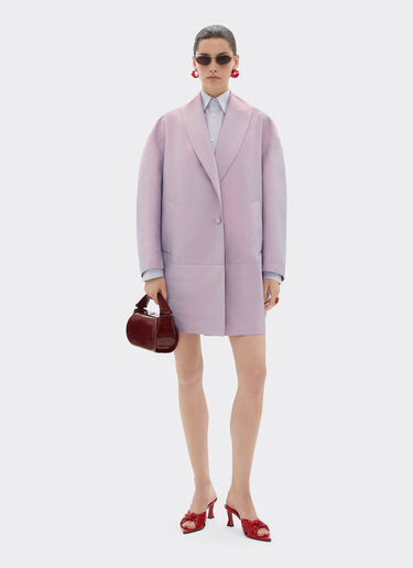 Ferrari Peacoat in iridescent nylon twill Wisteria 22438f