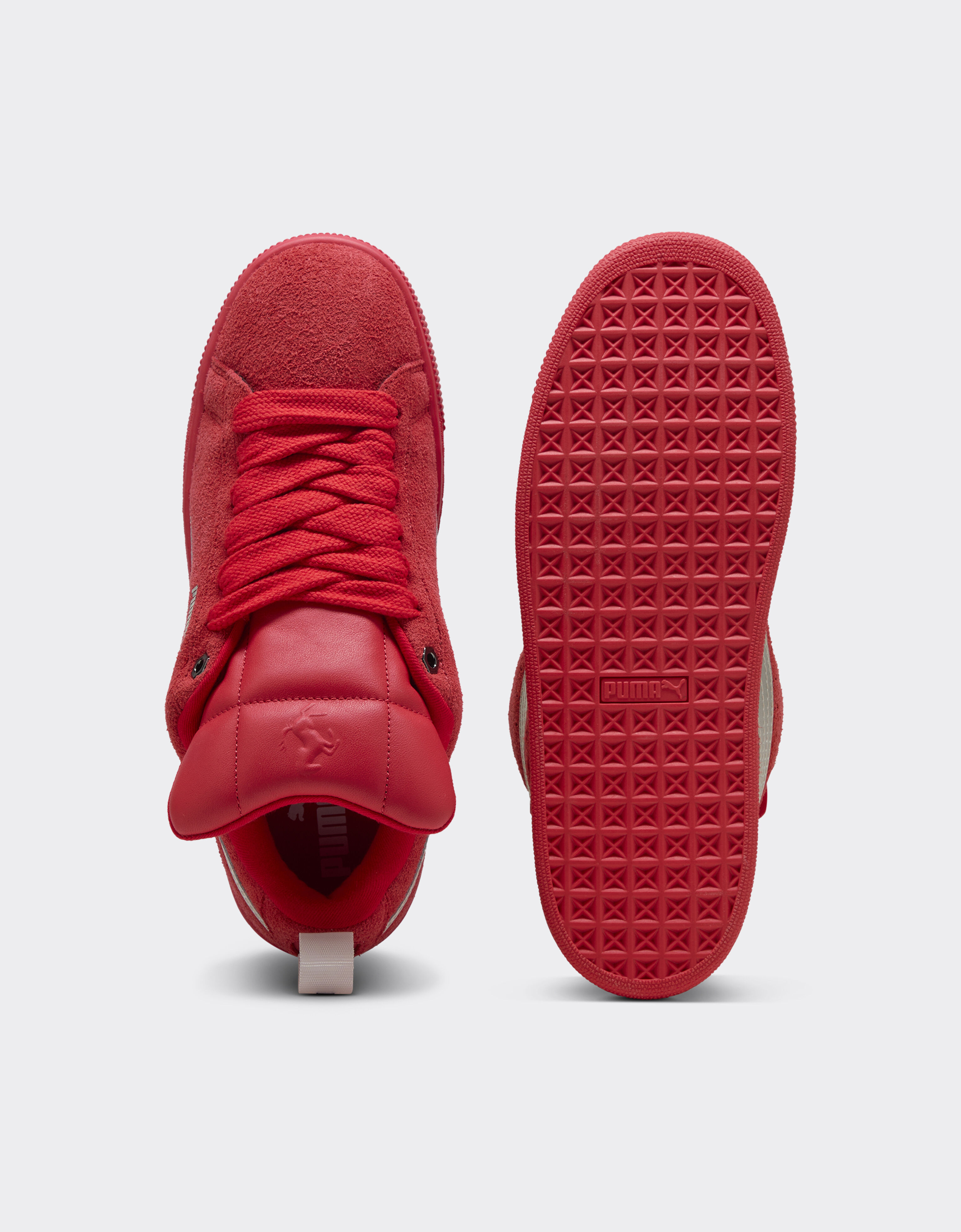 Ferrari Ferrari Style Suede XL trainers by Puma Racing red F1464f
