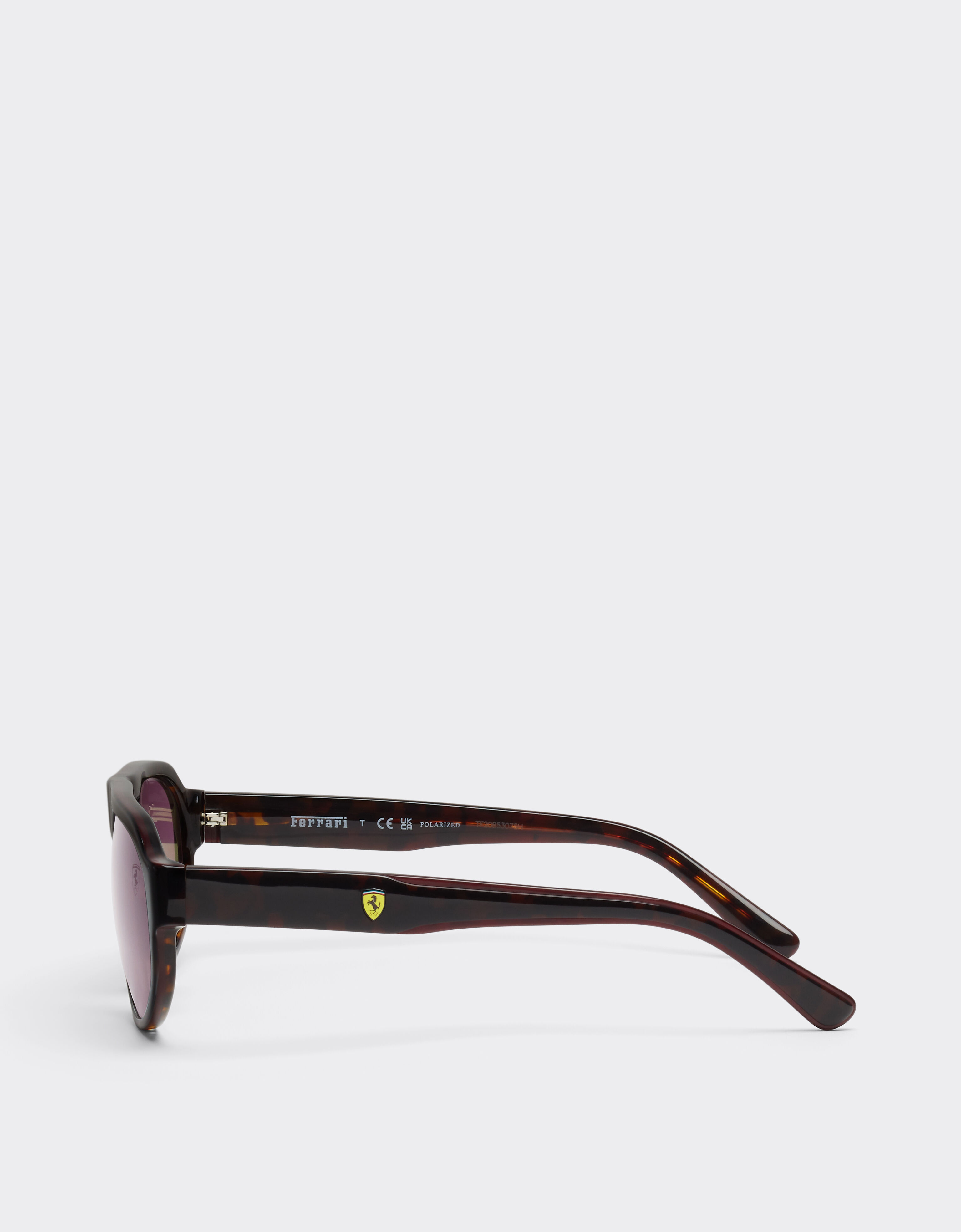 Ray-Ban for Scuderia Ferrari 0FZ6027 en acetato Havana y burdeos con lentes rojas degradadas Ferrari Ray-Ban for Scuderia Ferrari 0FZ6027 en acetato Havana y burdeos con lentes rojas degradadas MULTICOLOR LY0SG1435EXT0001f