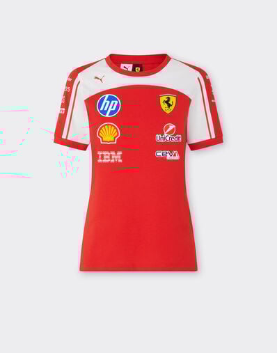 Ferrari Replica 2026 Puma T-shirt for Scuderia Ferrari HP Red LA0HEf