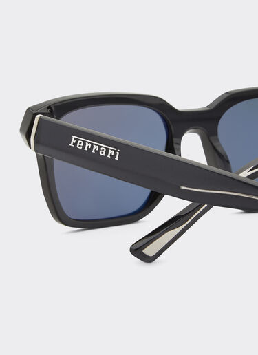 Ferrari Ferrari sunglasses in iridescent grey acetate with grey lens Ingrid F1547f