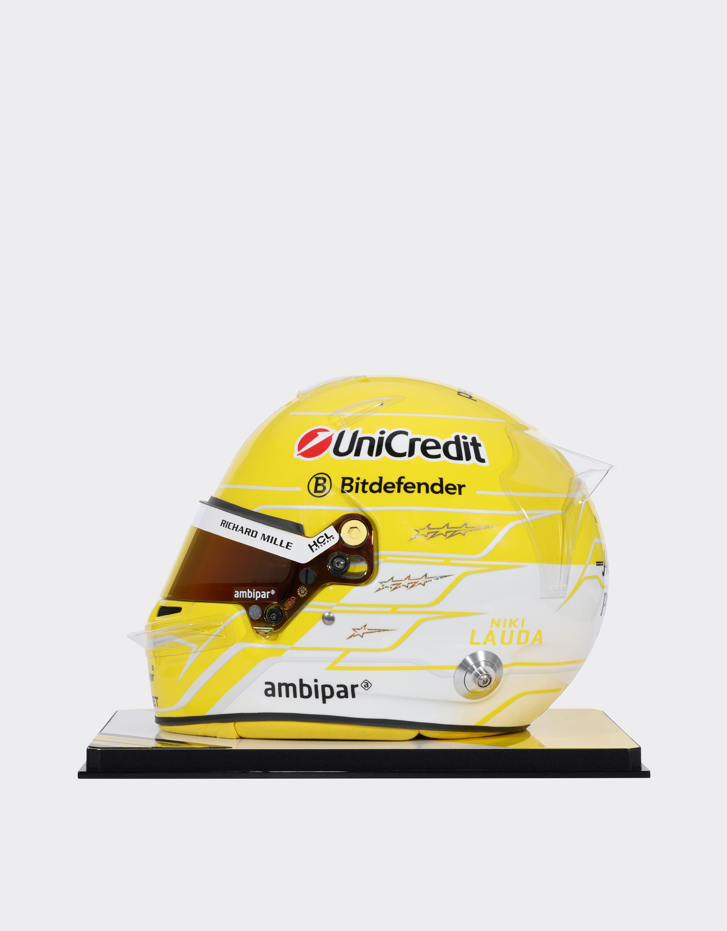 Ferrari Hamilton Monza helmet in 1:1 scale - 2025 Special Edition MULTICOLORE LA07Cf