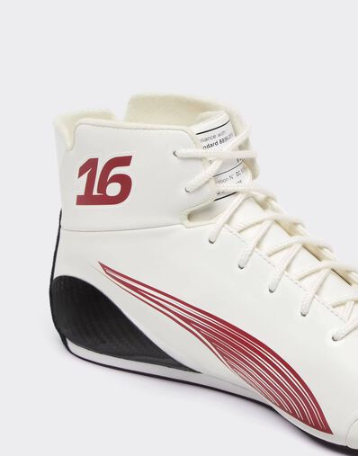 Ferrari Leclerc Replica Speedcat Pro trainers for the 2026 Monaco Grand Prix Bianco LS0OT1222EXT0001f