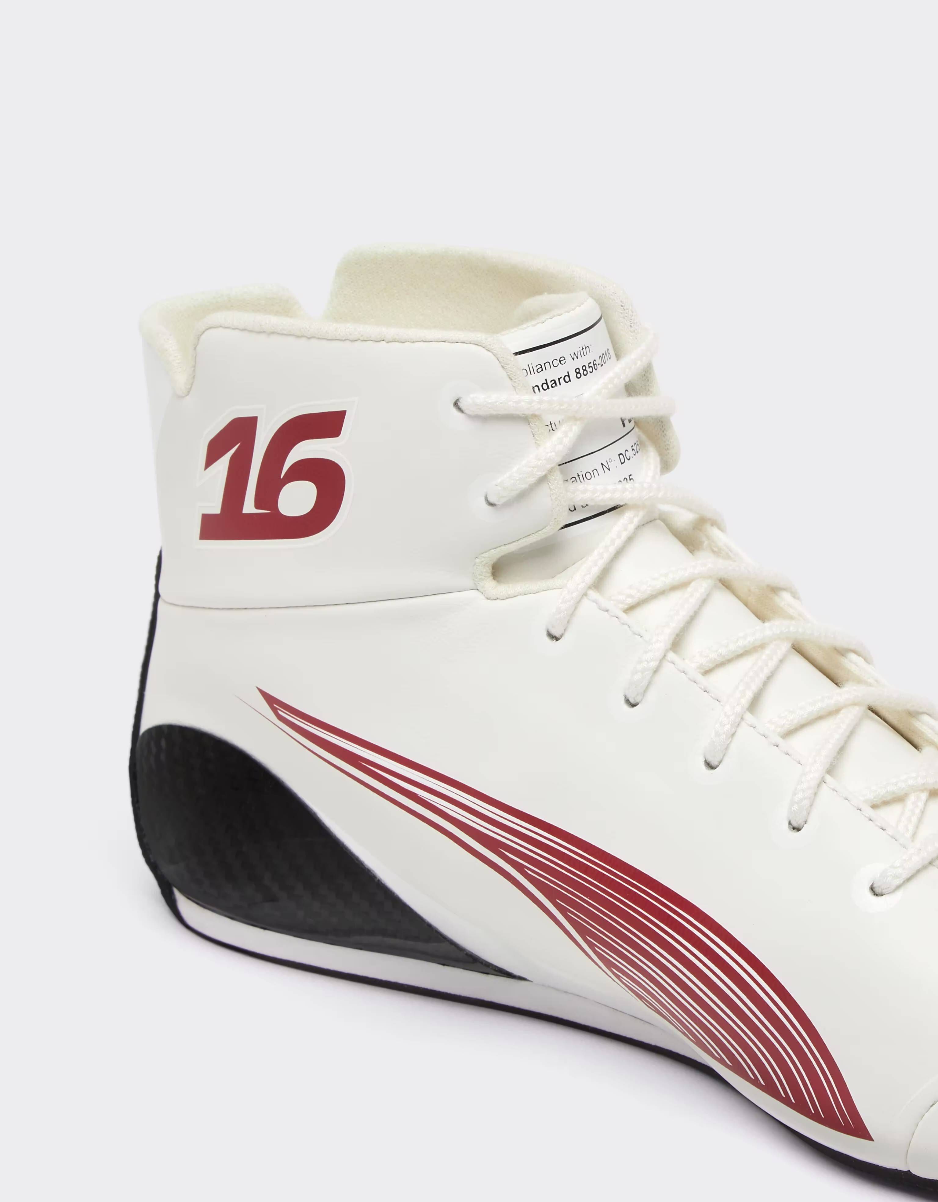 Baskets Replica Speedcat Pro Leclerc pour le GP de Monaco 2026 Ferrari Baskets Replica Speedcat Pro Leclerc pour le GP de Monaco 2026 Bianco LS0OT1222EXT0001f