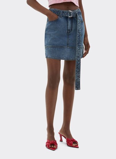 Minigonna in denim Ferrari Minigonna in denim Denim 22474f