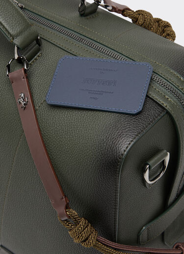 Ferrari Bolsa de viaje GT soft Reacondicionada por Ferrari en cuero sombreado con scooby Verde militar 49878f