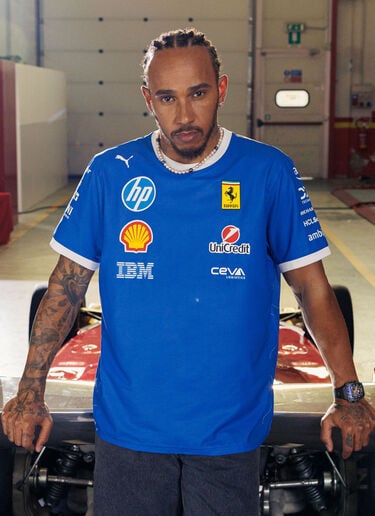 Puma for Scuderia Ferrari HP 2025 Monza Limited Edition Replica T-shirt Ferrari Puma for Scuderia Ferrari HP 2025 Monza Limited Edition Replica T-shirt Blu Scozia LA0AEf