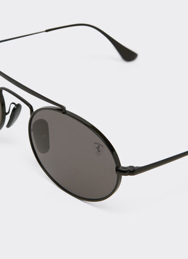 Ray-Ban for Scuderia Ferrari RB3775M en metal negro con lentes gris oscuro Ferrari Ray-Ban for Scuderia Ferrari RB3775M en metal negro con lentes gris oscuro Negro LA0EEf