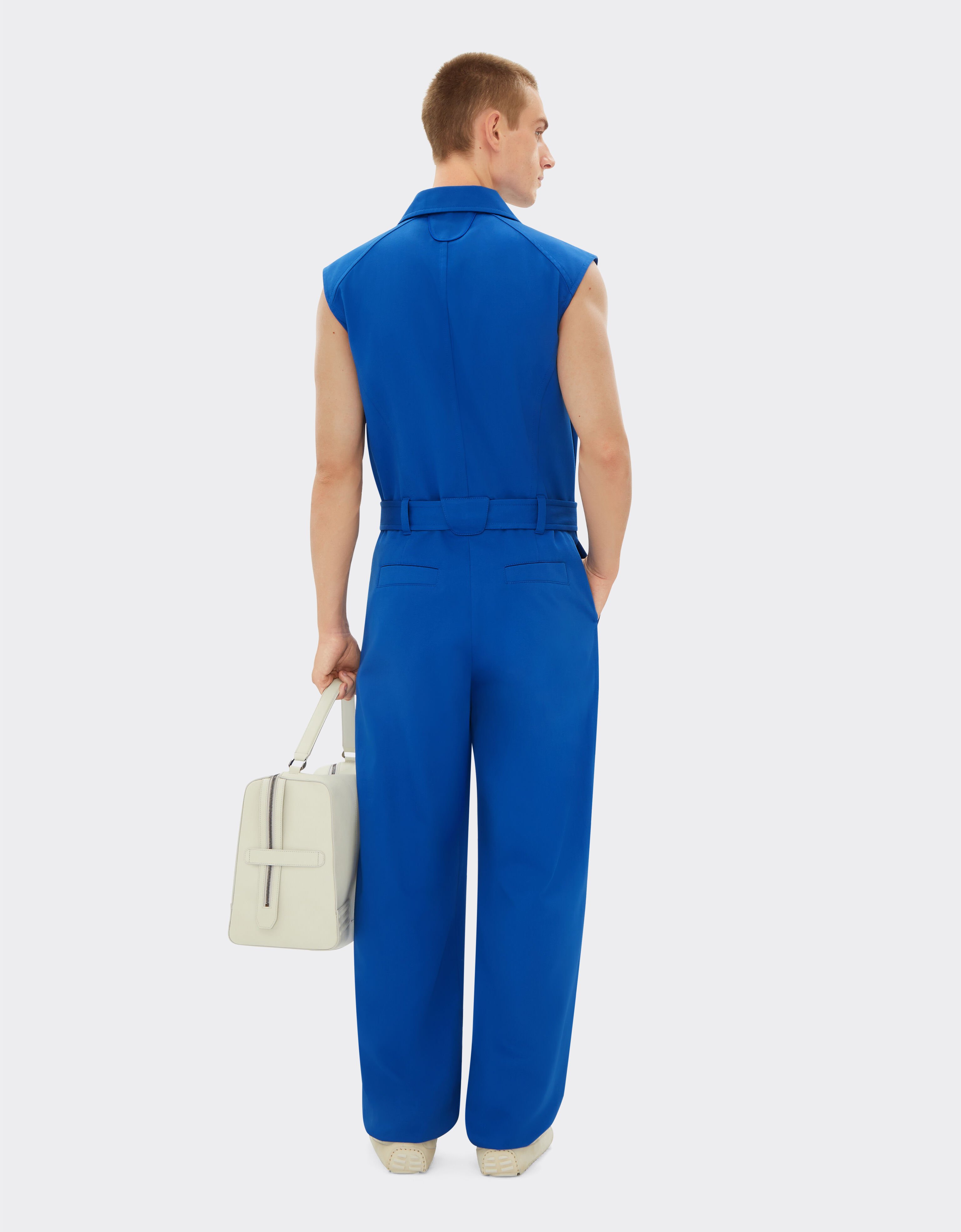 Ferrari Jumpsuit in cotton gabardine Klein Blue 21787f