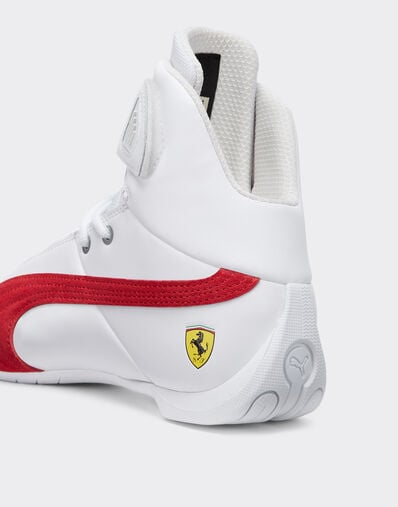 Ferrari Puma for Scuderia Ferrari Future Cat Mid trainers Optical White F1446f