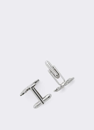 Prancing Horse Rhinestone Cufflinks Ferrari Prancing Horse Rhinestone Cufflinks Silver CGMCF0002JU00005f