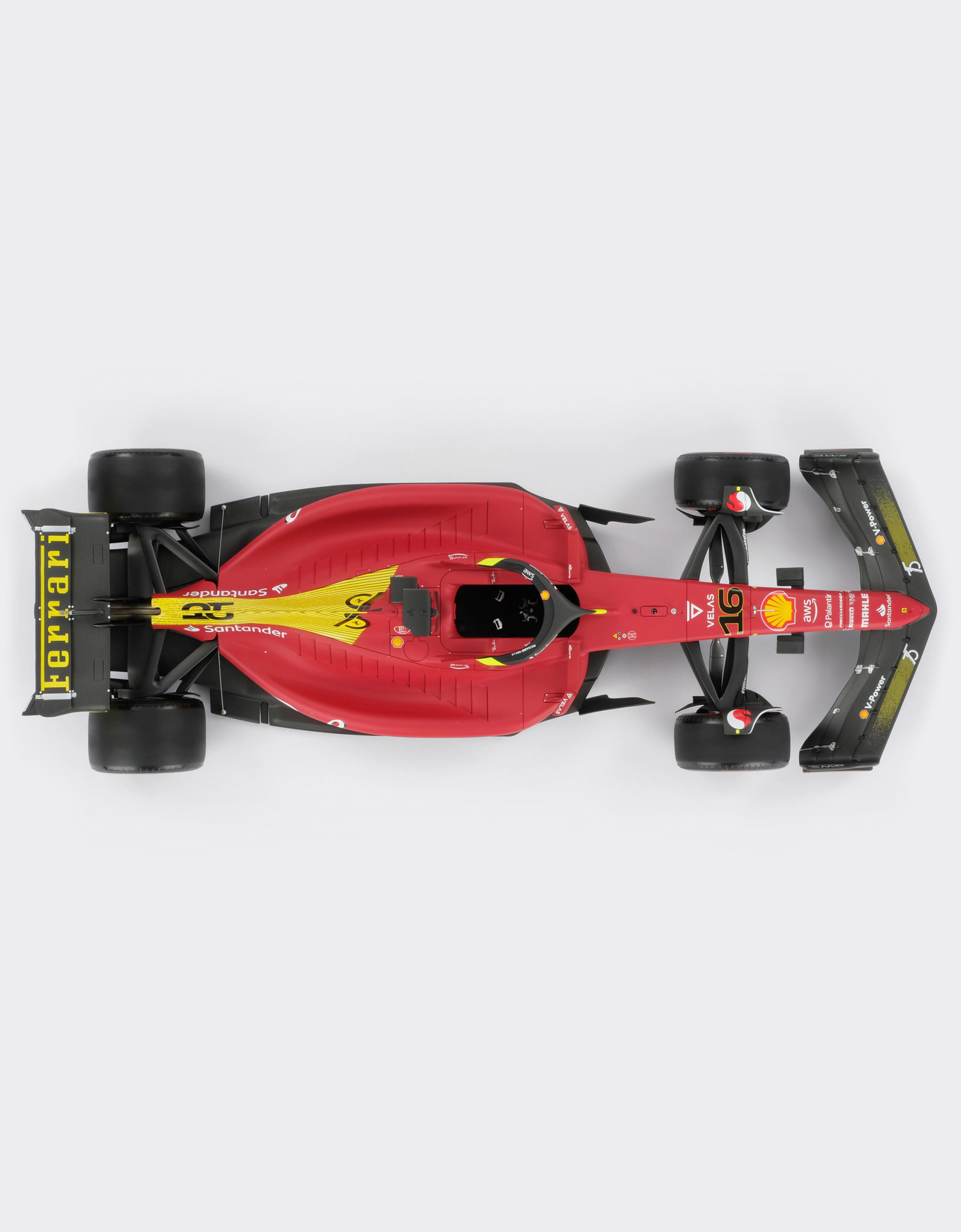 Ferrari Modello Ferrari F1-75 in scala 1:8 Charles Leclerc Rosso Corsa F0883f
