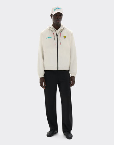 Ferrari Scuderia Ferrari Miami 2026 Windbreaker Avorio SWMOU0016WNY0004f