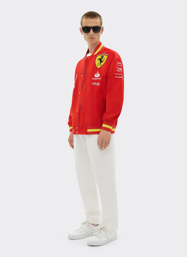 Ferrari 飞行员夹克 Varsity Puma 为法拉利车队 赛车红 F1426f