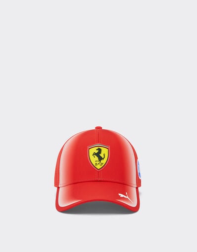 Ferrari Baseball Cap Team Junior Replica 2026 Puma for Scuderia Ferrari HP Red LA0HLfK