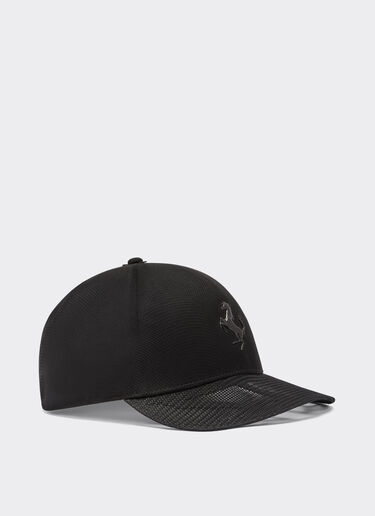 Ferrari Baseball hat with transparent visor Black 20556f