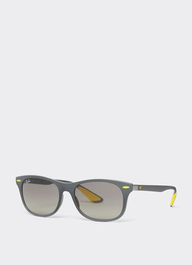 Ferrari Ray-Ban for Scuderia Ferrari 0RB4607M grey sunglasses with gradient grey lenses Ingrid F1297f